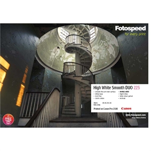 Fotospeed High White Smooth LITE DUO 225 g/m² - A3, 25 ark