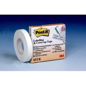 3M Post-it korrigeringstejp refill 8mmx17m vit