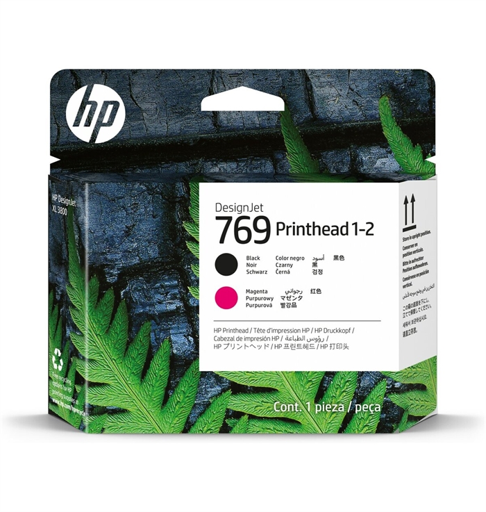 HP 769 Svart Magenta 1-2 DesignJet Skrivhuvud