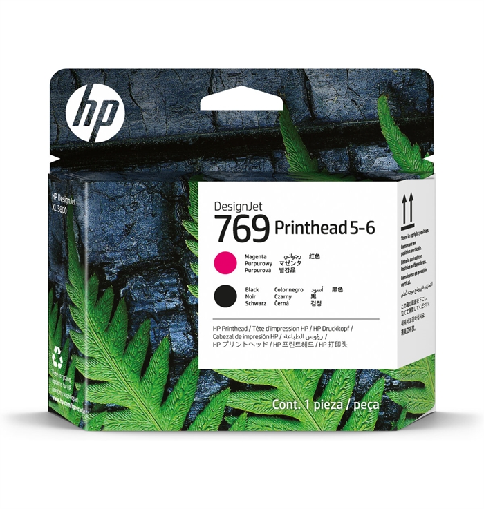 HP 769 Magenta Svart 5-6 DesignJet Skrivhuvud