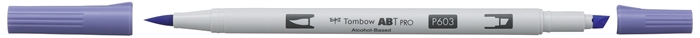 Tombow Marker alkohol ABT PRO Dual Brush 603 periwinkle