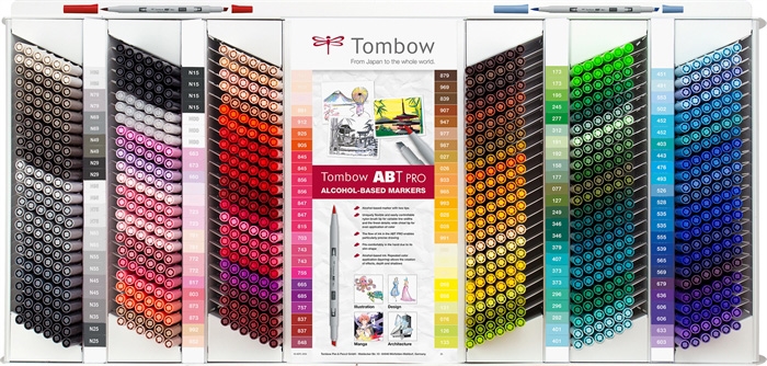 Tombow Marker alkohol ABT PRO innehåll för display (864)