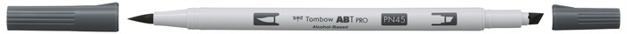 Tombow Marker alkohol ABT PRO Dual Brush N45 cool grey 10