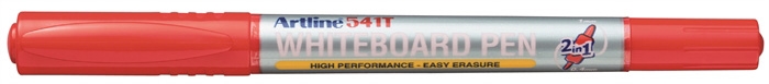 Artline Whiteboard Marker 541T 2-i-1 röd