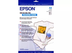 Epson Str Transferpapper 124 g/m² - A4 - 10 ark