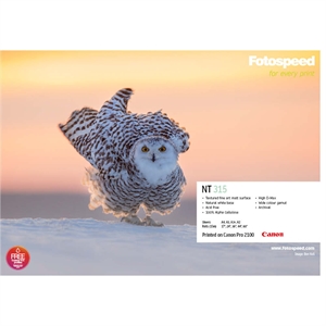 Fotospeed Natural Textured 315 g/m² - 17" x 15 meter