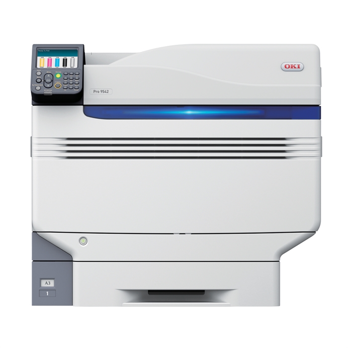 OKI Pro 9542 A3 Digital tryckmaskin - CMYK + White