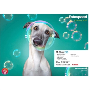 Fotospeed PF Gloss 270 g/m² - A4, 100 ark