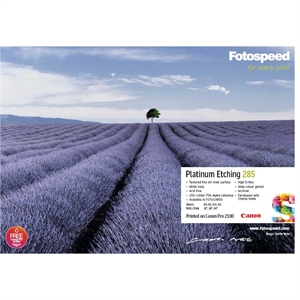 Fotospeed Platinum Etching 285 g/m² - 12x12", 25 ark