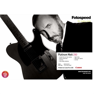 Fotospeed Platinum Matt 280 g/m² - 17" x 15 meter