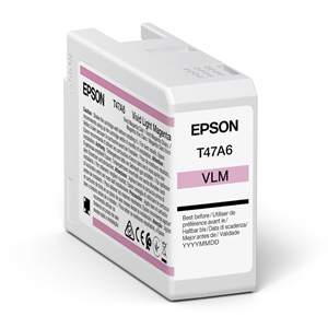 Epson Vivid Light Magenta 50 ml bläckpatron T47A6 - Epson SureColor P900