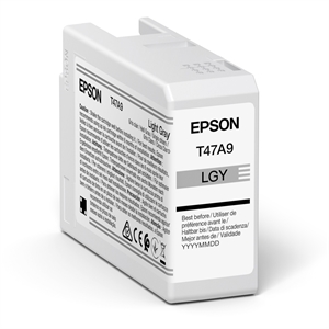 Epson Light Gray 50 ml bläckpatron T47A9 - Epson SureColor P900