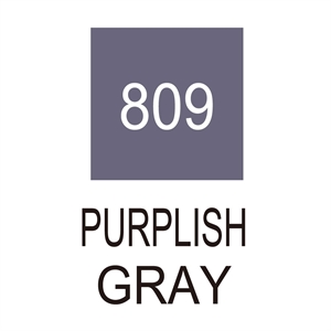 ZIG Clean Color Brush Pen 809 Purplish Gray