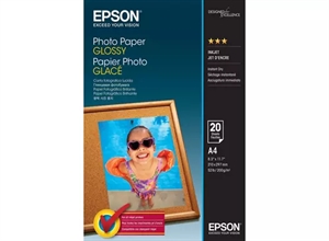 Epson Fotopapper Glansigt 200 g/m² - A4 - 20 ark