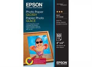 Epson Fotopapper Glansigt 200 g/m² - 10x15cm - 50 ark