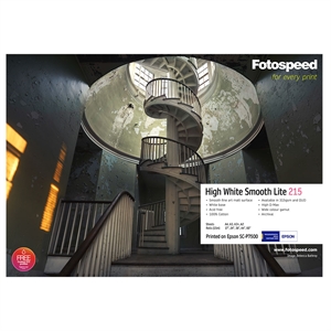 Fotospeed High White Smooth LITE 215 g/m² - 12" x 30 meter